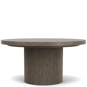 Riverside Furniture 87152-87153 Sariel - Round Dining Table - Dark Brown