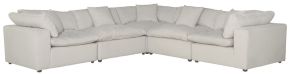 Jackson 4445/31/59-11 Posh - 5 Piece Modular Sectional With 2 Armless, 3 Corners - Porcelain