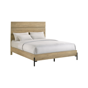 Intercon NH-BR-2460Q-VNM-C Newhall - Queen Bed - Vintage Oak Melamine