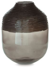 Signature Design by Ashley® A2000727 Harpwick - Vase - 11.5" - Iridescent Gray