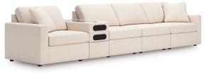 Signature Design by Ashley® 92103S61 Modmax - 5-Piece Sectional With Audio Console - Oyster