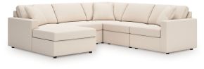 Ashley Furniture 92103S67 Ashley Furniture 92103S67 Modmax - 5-Piece Sectional With Laf Corner Chaise, With Raf Corner Chair - Oyster