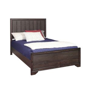 Samuel Lawrence Furniture S462-YBR-K2 Granite Falls - Full Bed with Panel Headboard - Espresso Brown