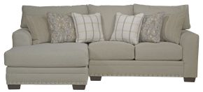 Jackson 4478/75/42-38 Jackson 4478/75/42-38 Middleton - 2 Piece Sofa Chaise With Left Side Facing Chaise - Cement