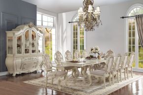 ACME 61280 Ragenardus - Dining Table - Antique White