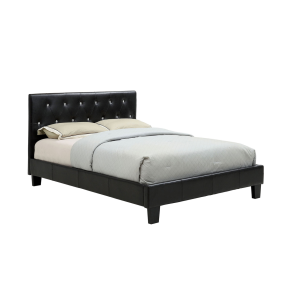Furniture of America CM7949BK-Q-BED-VN Velen - Queen Bed - Black