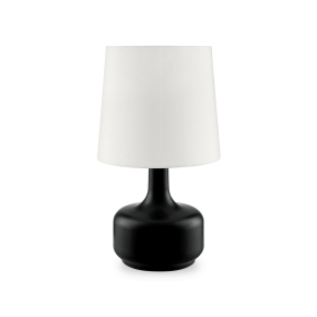 Furniture of America L9819BK Farah - Matte Table Lamp - Black