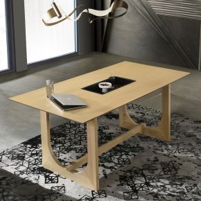 ACME DN02865 Blayde - Dining Table - Natural Finish