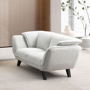 ACME LV04201 Nayeli - Loveseat - Light Gray Boucle