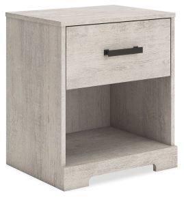 Signature Design by Ashley® EB4123-291 Shawburn - One Drawer Night Stand - Gray