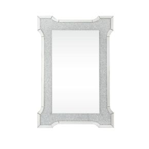 ACME 97705 Noralie - 47" X 31" Accent Mirror With Faux Diamonds - Mirrored