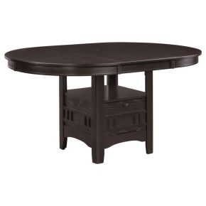 CoasterEveryday 102671 Lavon - Oval Extension Leaf Dining Table - Espresso