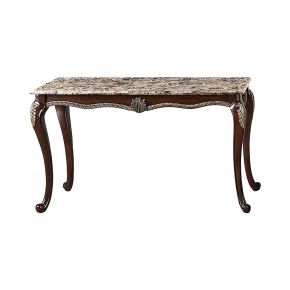 New Classic T1754-30 New Classic T1754-30 Maximus - Marble Console Table - Brown