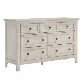 Intercon SM-BR-4307-RWH-C San Mateo Youth - Dresser - Rustic White