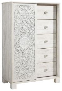 Ashley Furniture B181-48 Paxberry - Whitewash - Dressing Chest