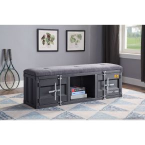 ACME 35927 Cargo - Bench - Gray Fabric & Gunmetal