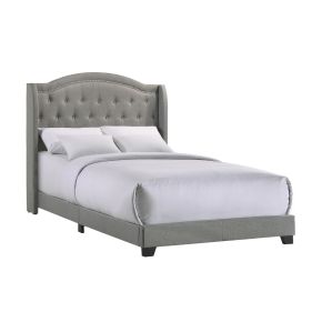 Intercon UB-BR-RHYFUL-SMK-C Rhyan - Upholstered Full Bed - Smoke Finish