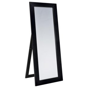 Coaster Fine Furniture 961653 Cadence - Tempered Glass Full Length Standing Mirror - Black Oak