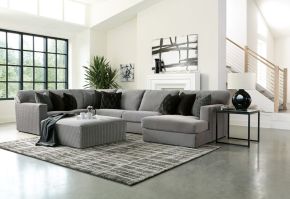 Jackson 330128-1410/68-1411/68 Jackson 330128-1410/68-1411/68 Carlsbad Modular Sectional - Cocktail Ottoman - Charcoal