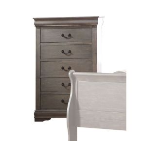 ACME 23866 Louis Philippe - Chest - Antique Gray