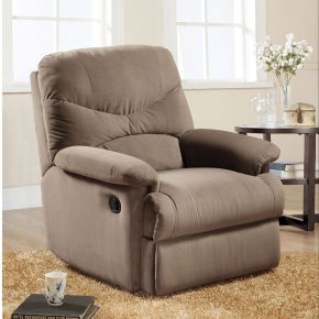 ACME 00627 Arcadia - Recliner (Motion) - Light Brown - 35"