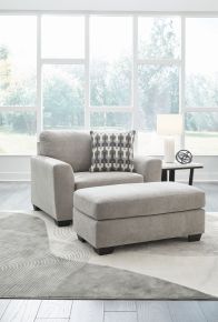 Signature Design by Ashley® 50805/23/14 Avenal Park - Flannel - 2 Pc. - Chair And A Half, Ottoman