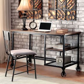 Furniture of America CM-DK6276 Cori - Desk - Antique Black
