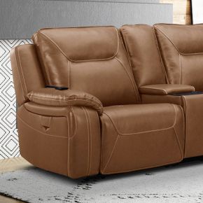 Liberty Furniture 7018BU-43LP Callihan - L Arm Recliner P3 & ZW - Brown