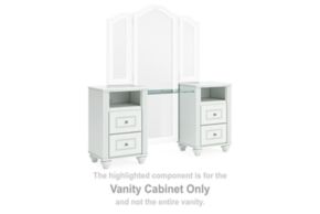 Signature Design by Ashley® PCB1819-22 Kozlani - Vanity Cabinet - White