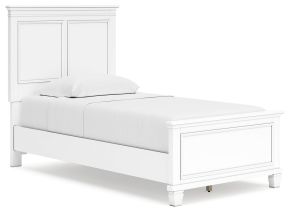 Ashley Furniture B680B6 Ashley Furniture B680B6 Fortman - Twin Panel Bed - White
