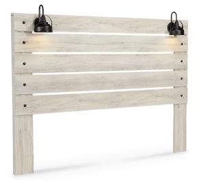 Signature Design by Ashley® B192-58 Cambeck - King Panel Headboard - Whitewash