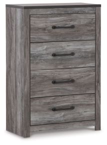 Signature Design by Ashley® B1290-44 Bronyan - Four Drawer Chest - Dark Gray