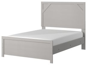 Signature Design by Ashley® B1192/55/86 Cottenburg - Light Gray / White - Full Panel Bed
