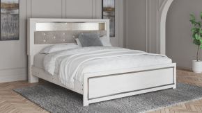 Signature Design by Ashley® B2640/69/56/97 Altyra - White - King Panel Bookcase Bed