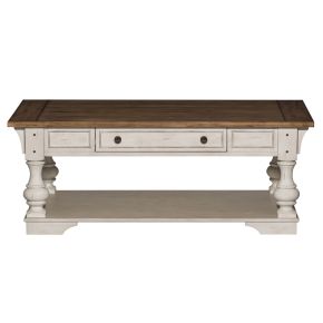 Liberty Furniture 498-OT1010 Morgan Creek - Cocktail Table - White