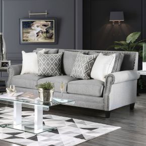 Furniture of America SM2673-SF Giovanni - Sofa - Gray