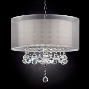 Furniture of America L9149H 19" Height Ceiling Lamp - Hanging Crystal