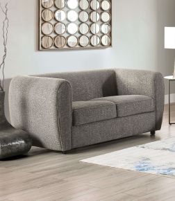 Furniture of America FM61001GY-LV Verdal - Loveseat - Charcoal Gray