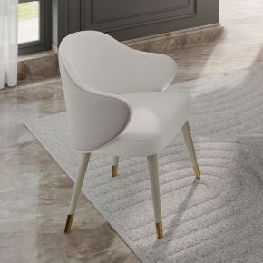 ACME DN03086 Charity - Side Chair (Set of 2) - Gray Oak