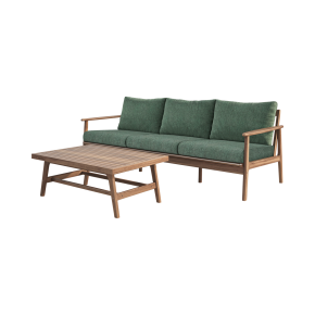 New Classic 60-G5587G-2S Ashton - 2 Piece Outdoor Set (Sofa & Coffee Table) - Moss
