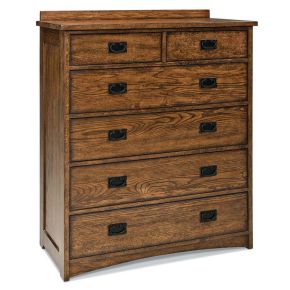 Intercon OP-BR-N5806-MIS-C Oak Park - Standard Chest - Mission