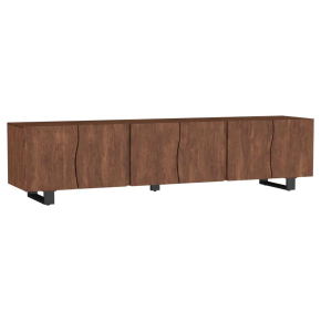 Coaster Fine Furniture 701790 Trask - Wood TV Stand Media Console - Mango Brown