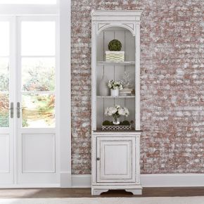 Liberty Furniture 244-ER00 Magnolia Manor - Right Pier - White