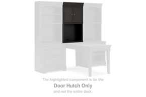 Signature Design by Ashley® H778-41T Beckincreek - Door Hutch - Black