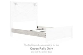 Signature Design by Ashley® B1190-98 Gerridan - Queen Rails - White