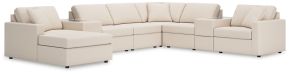 Ashley Furniture 92103S43 Ashley Furniture 92103S43 Modmax - 8-Piece Sectional With Laf Corner Chaise And Storage Consoles - Oyster