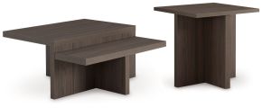 Ashley Furniture T304-12 Zendex - Occasional Table Set (Set of 2) - Brown