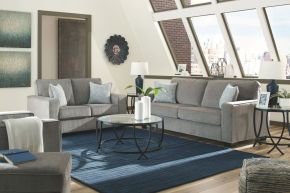 Ashley Furniture 87214/38/35/20/14 Ashley Furniture 87214/38/35/20/14 Altari - 4 Pc. - Sofa, Loveseat, Chair, Ottoman - Alloy