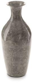Signature Design by Ashley® A2000587 Brockwich - Vase - 12" - Antique Gray