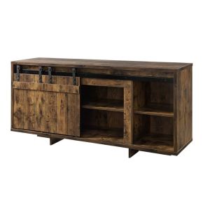 ACME 91610 Bellarosa - TV Stand (Same Lv01441) - Rustic Oak